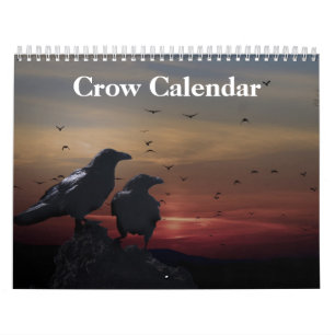 2027 Crow Raven Calendar