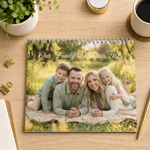 2027 Custom Family Photo Calendar