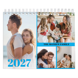 2027 Custom Photo Calendar Simple Create Your Own