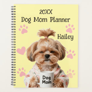 2027 Dog Mom Pet Lovers Photo Planner