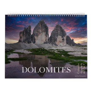 2027 Dolomites nature & landscape photo Calendar