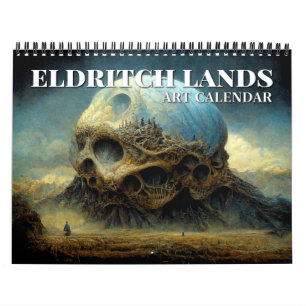 2027 Eldritch Lands 2 Dark Fantasy Art Calendar