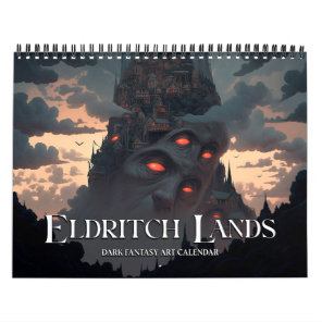 2027 Eldritch Lands 6 Dark Fantasy Horror Art Calendar