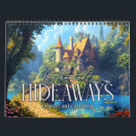 2027 Enchanted Hideaways Fantasy Art Calendar<br><div class="desc">2027 Enchanted Hideaways Fantasy Art Calendar</div>