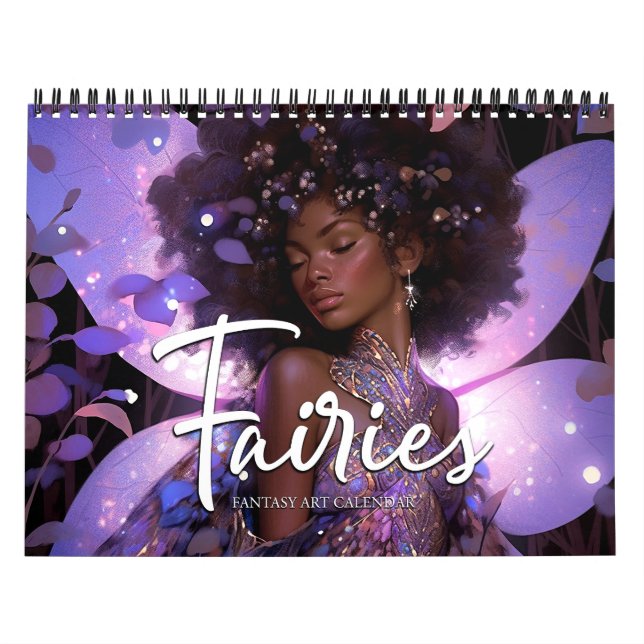 2027 Fairies 3 Fantasy Art Calendar (Cover)