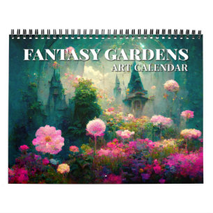 2027 Fantasy Gardens Fantasy Art Calendar