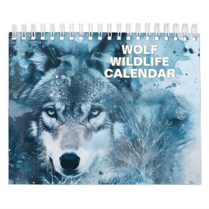 2027 Fantasy Wolf Calendar