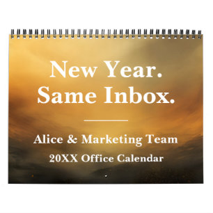 2027 Funny Office Inbox Humor Calendar