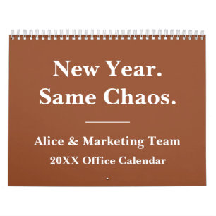 2027 Funny Office Year-Round Laughs Calendar