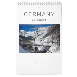 2027 Germany nature & landscape photography Calendar