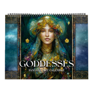 2027 Goddesses 2 Fantasy Art Calendar