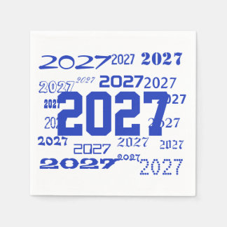 2027 Graduation Class of Graduation Party Napkins