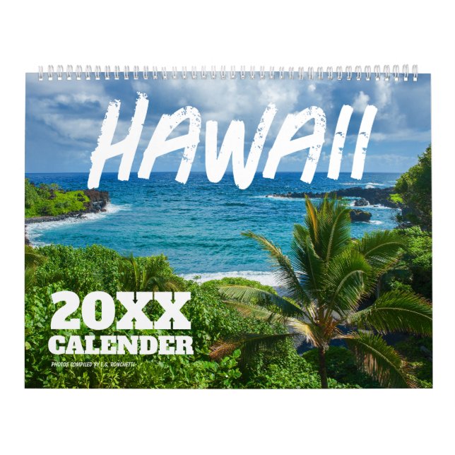 2027 Hawaii Scenic Wall Calendar (Cover)