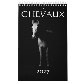 2027 Horse Calendar France
