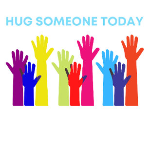 2027 Hug Someone Today Quotes Full Color Calendar