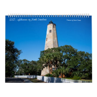 2027: Lighthouses of North Carolina Calendar Large