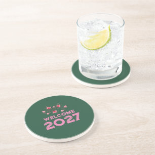 2027 LOVE GIFT FOR MOM, DAD, SISTER, SON, FRIEND COASTER