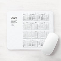 2027 Minimalist Business Logo Corporate Desk Decor