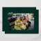 2027 Minimalist Modern Elegant Script Green Photo