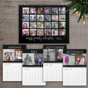 2027 - Modern Family Custom Photo Calendar