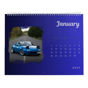 2027 MX-5 Miata Calendar