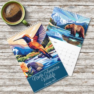 2027 North American Wildlife Single Page