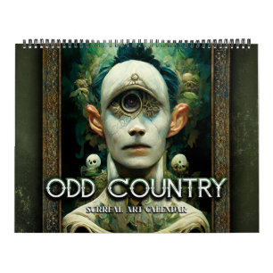 2027 Odd Country 1 Surreal Art Calendar