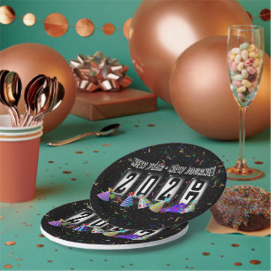 2027 Odometer New Years Party Paper Plates
