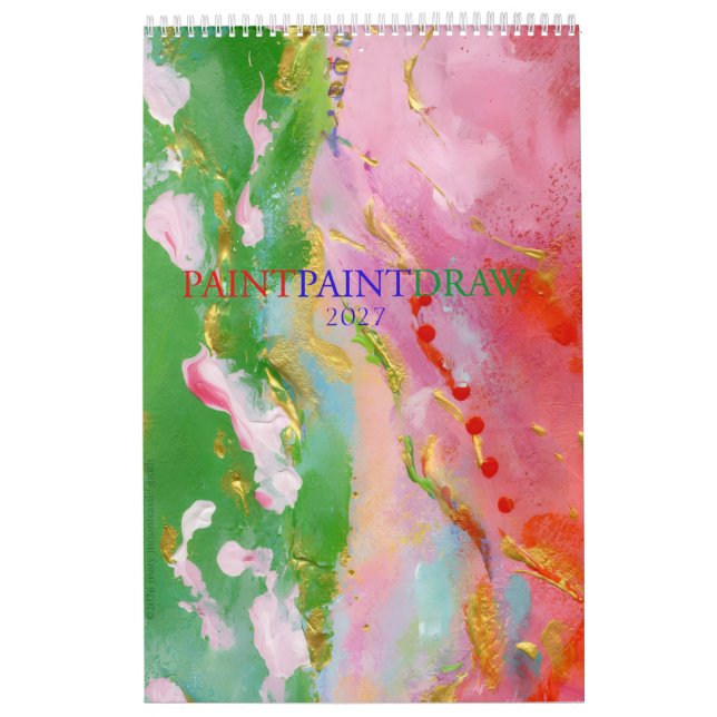2027 PAINTPAINTDRAW Calendar (Cover)