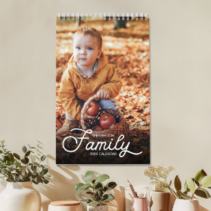 2027 Personalized Family Photo Calendar