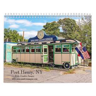 2027 Port Henry, New York Lake Champlain Calendar