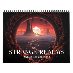 2027 Strange Realms 4 Fantasy Art Calendar
