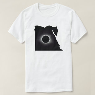2027 Total Solar Eclipse Egypt Country T-Shirt