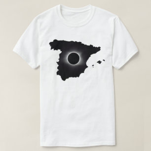 2027 Total Solar Eclipse España Country T-Shirt