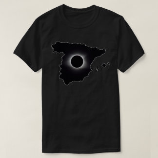 2027 Total Solar Eclipse Spain Country T-Shirt