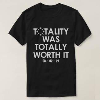 2027 Total Solar Eclipse Totality T-Shirt