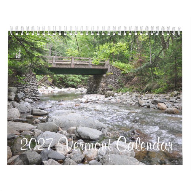 2027 Vermont - Calendar (Cover)