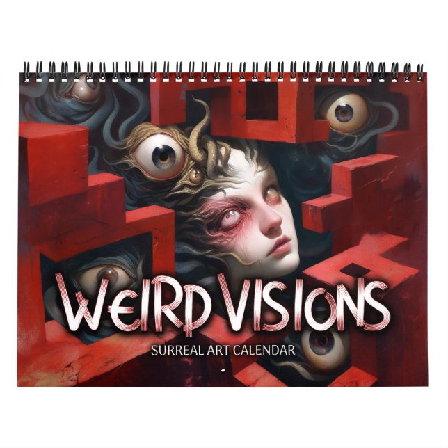 2027 Weird Visions Surreal Horror Calendar (Cover)