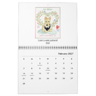 2027 Whippety Wood Adventures Calendar