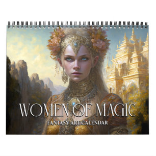2027 Women Of Magic 4 Fantasy Art Calendar