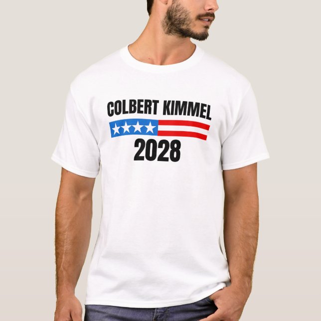 2028 Colbert Kimmel T-Shirt (Front)