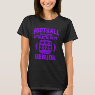 2028 Senior High School Football College Team Grad T-Shirt