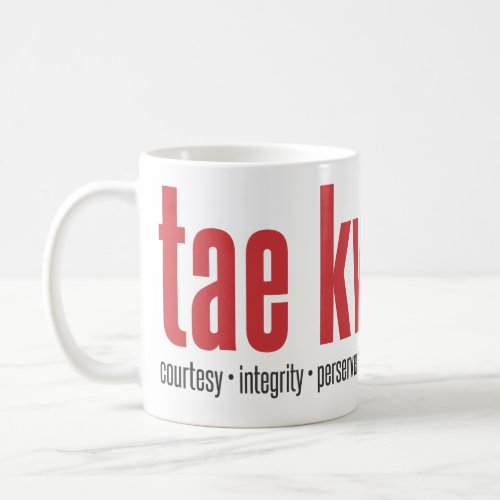 202 Tae Kwon Do Tenet Mug