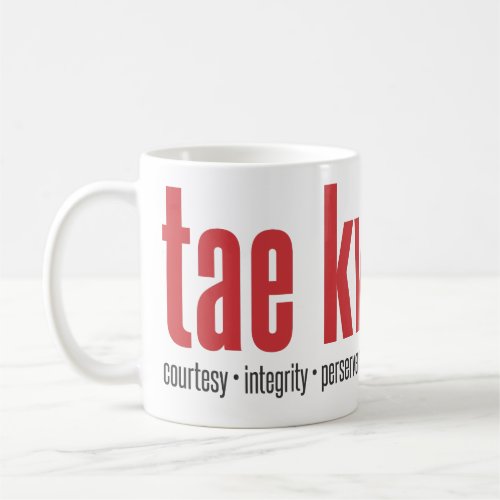 202 Tae Kwon Do Tenet Mug