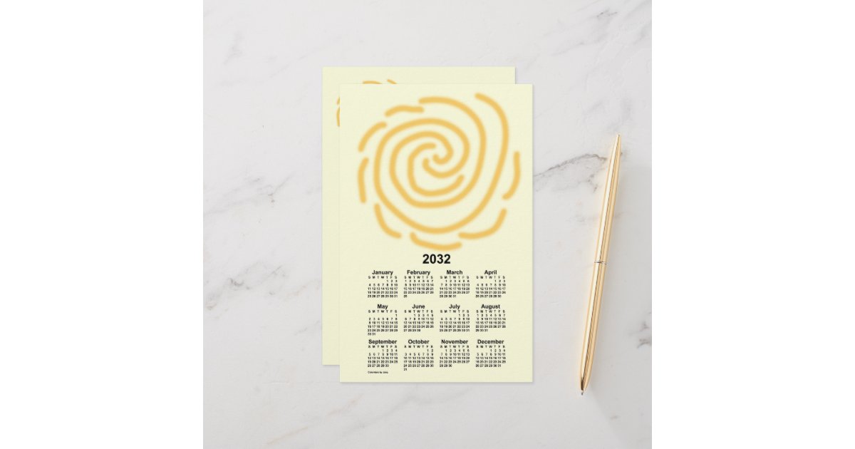 2032 Sunny Days Calendar by Janz Stationery | Zazzle