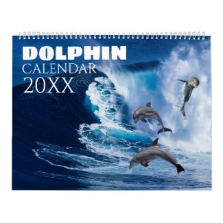 203 Dolphin Wall Calendar