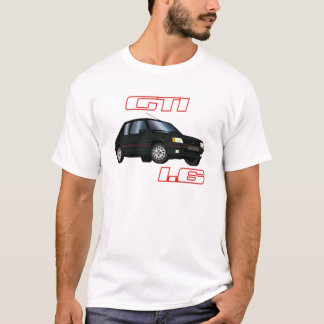 205 GTI 1.6 87 88 89 90 Black T-Shirt