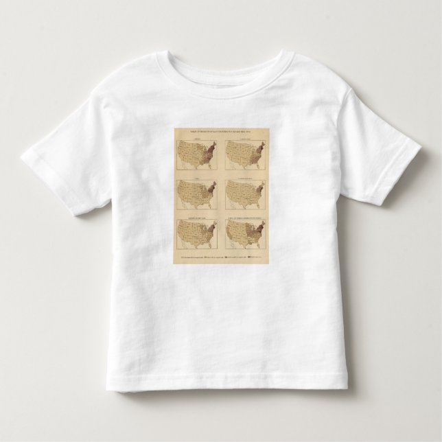 205 Manufactures/sq mile Toddler T-shirt (Front)