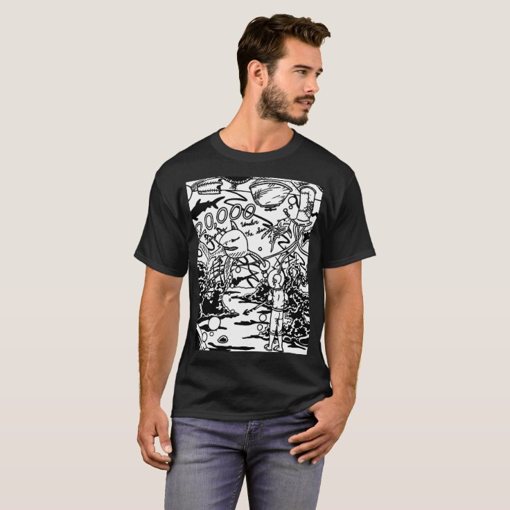 20,000 Leagues Under The Sea T-shirt 2 | Zazzle