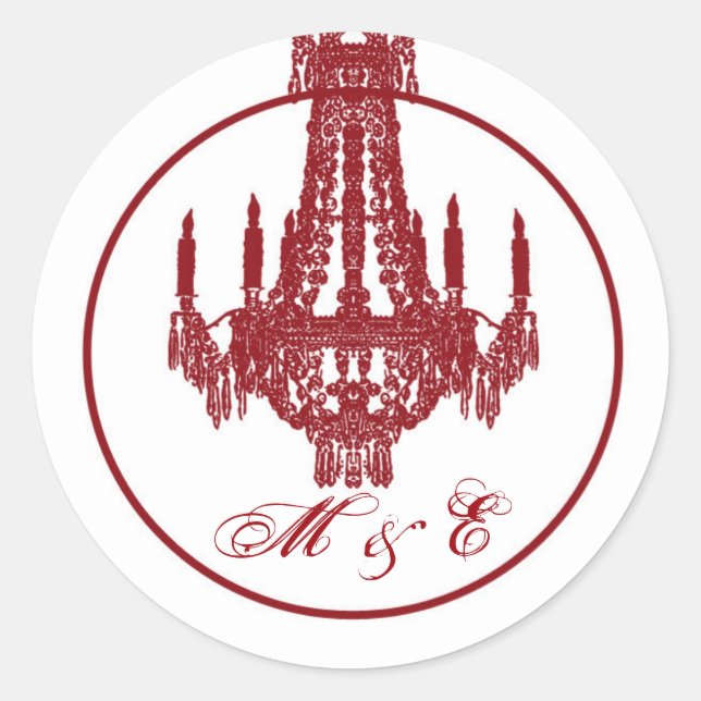 20 - 1.5  Envelope Seal Crystal Chandelier Glitz (Front)